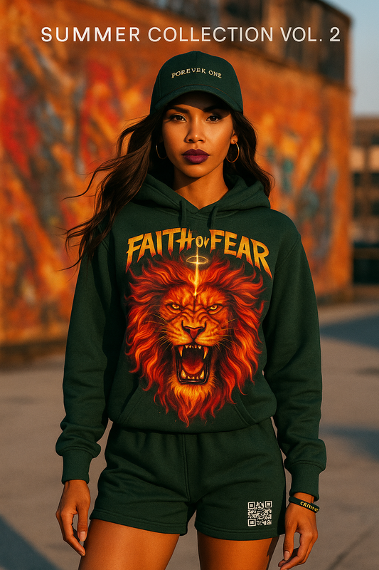 Faith-Based Premium Set – Faith Over Fear | Forever One Love 828 (Romans 8:28)