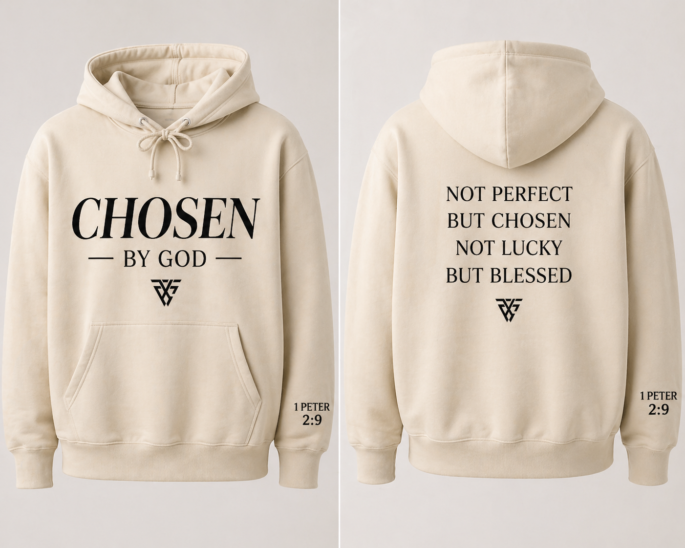 Chosen by God Hoodie™ | Faith Over Fear Collection