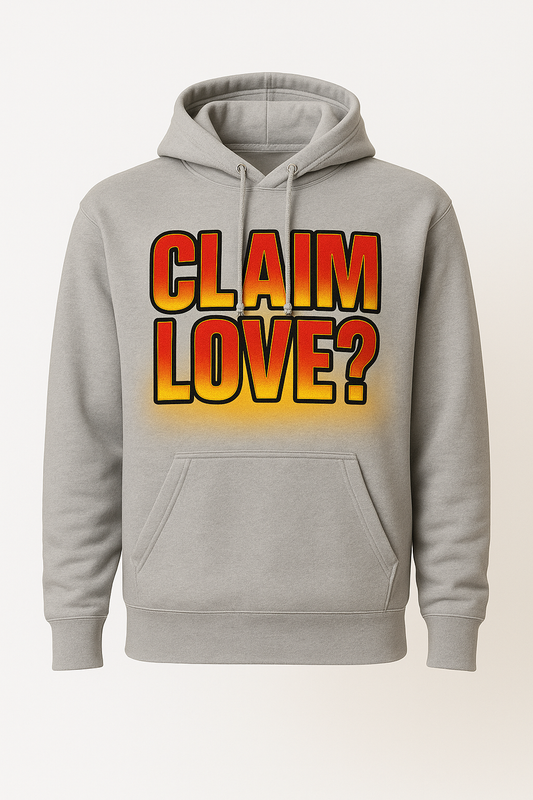 Faith-Based Premium Hoodie – Claim Love? Prove It. | Forever One Love 828 (1 John 4:20 • Romans 8:28)