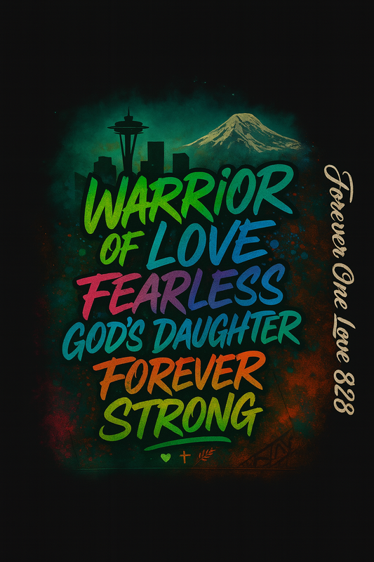 Champion Warrior of Love Hoodie – Fearless God’s Daughter (Ness Edition)