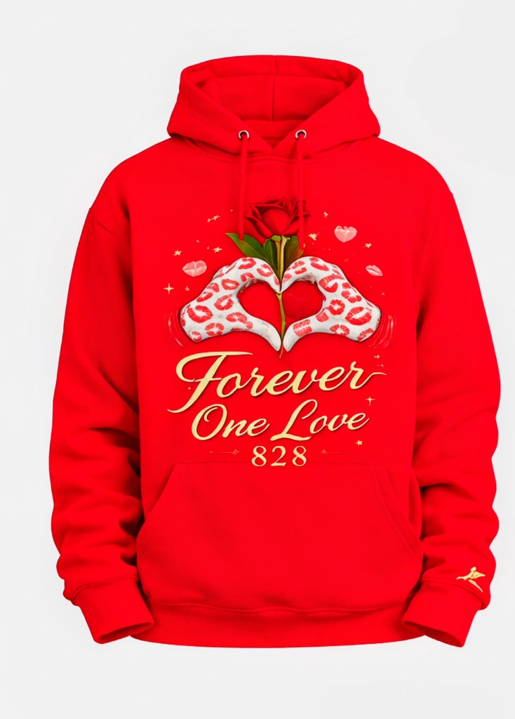 Forever One Love 828 Hoodie – God is Love (1 John 4:8)