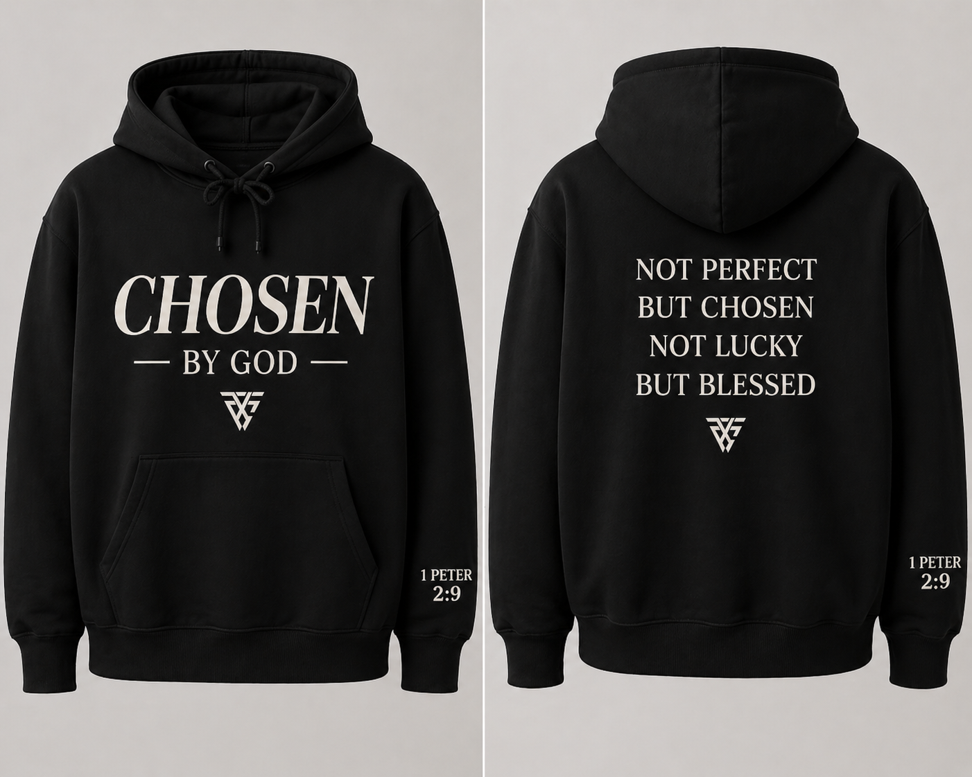 Chosen by God Hoodie™ | Faith Over Fear Collection